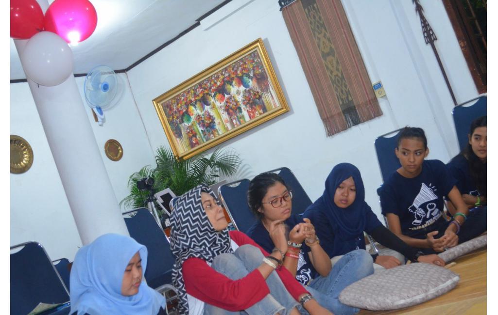 Dokumentasi Kegiatan Hari Pertama Training Pembaharu Muda