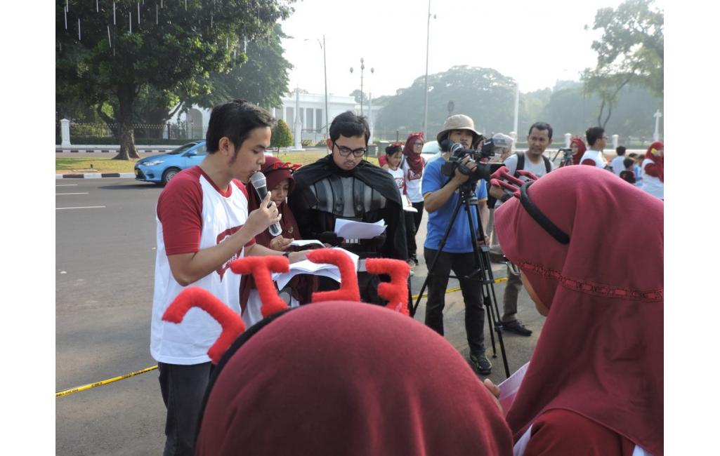 Aksi Simpatik Dukung Presiden Aksesi FCTC Lindungi Anak