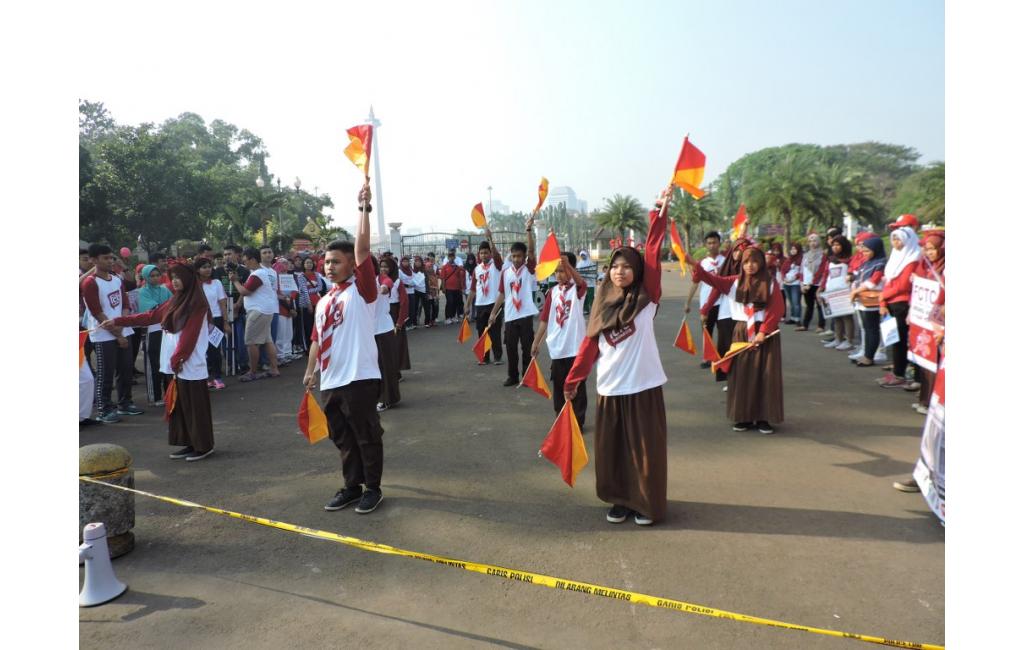Aksi Simpatik Dukung Presiden Aksesi FCTC Lindungi Anak