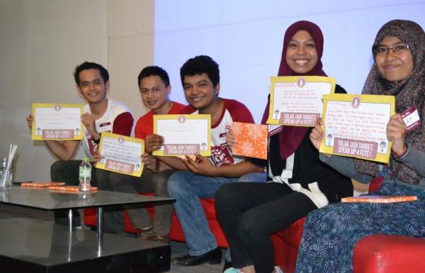 Aku menolak menjadi target! Aku Speak Up 4 FCTC!
