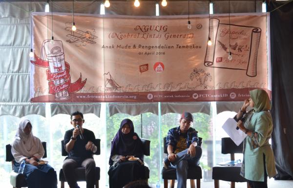NGULIG (Ngobrol Lintas Generasi): Anak Muda dan Pengendalian Tembakau