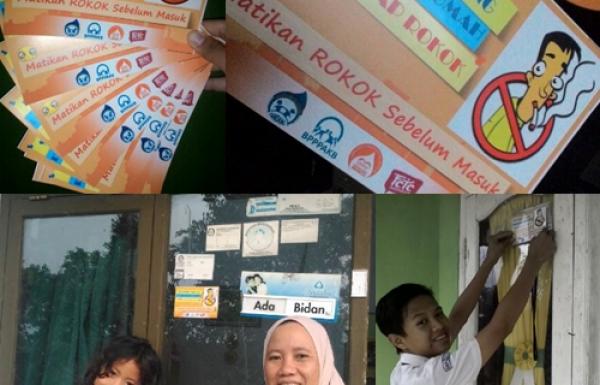 Aksi Kreatif: Edu-Advokasi Kawasan Rumah Tanpa Asap Rokok (KRTAR)