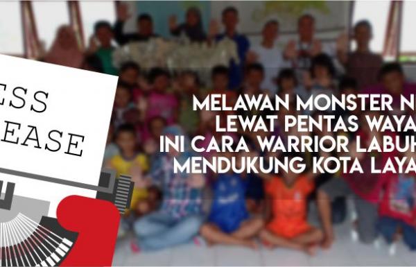 Melawan Monster Nikotin lewat Pentas Wayang, Ini cara Warrior Labuhan Batu mendukung Kota Layak Anak